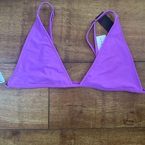 LUCID BIJOU BIKINI TOP - UNCUT GEM PURPLE minimale animale xl